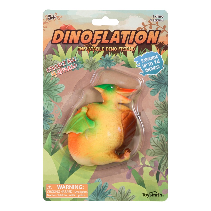 Toysmith Dinoflation The Inflatable Dino Friend