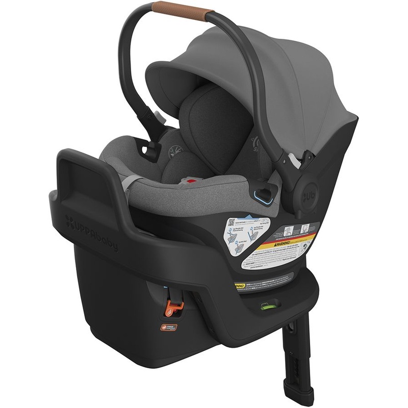 UPPAbaby OPEN BOX Aria Lightweight Infant Car Seat – Greyson (Dark Grey)