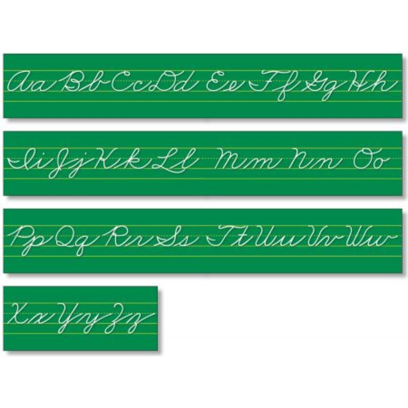 Alphabet Lines  Traditional Cursive