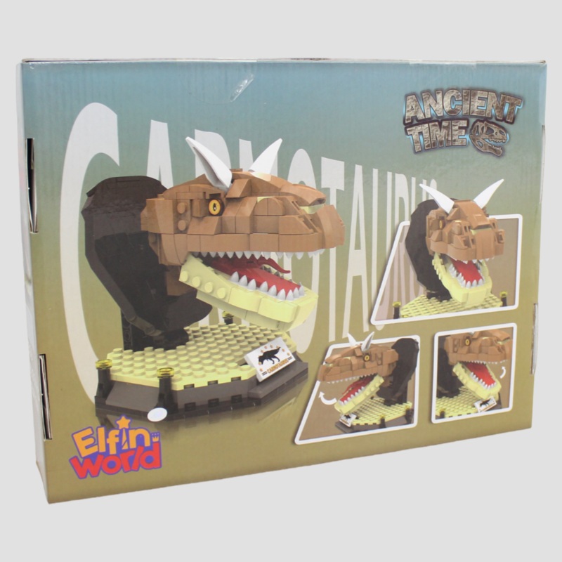 Jurassic Dinosaur Carnotaurus Building Blocks – 306 Pcs