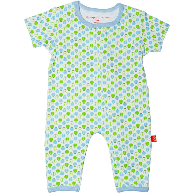 Magnificent Baby Union Suit – Boy’s Apple – 6 Months