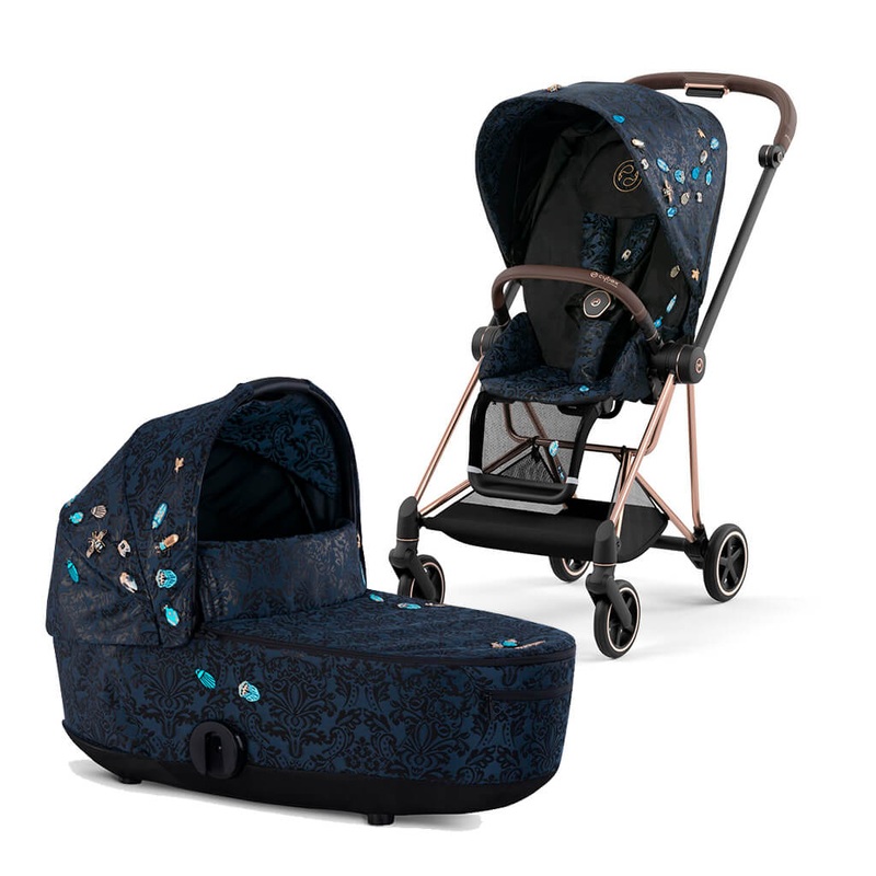 Mios 3 Complete Stroller with Carry Cot Jewels of Nature