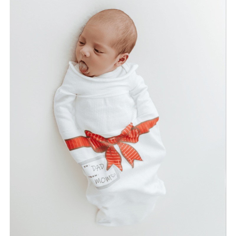 Swaddelini The Gift Swaddle Sleep Sack (Red)