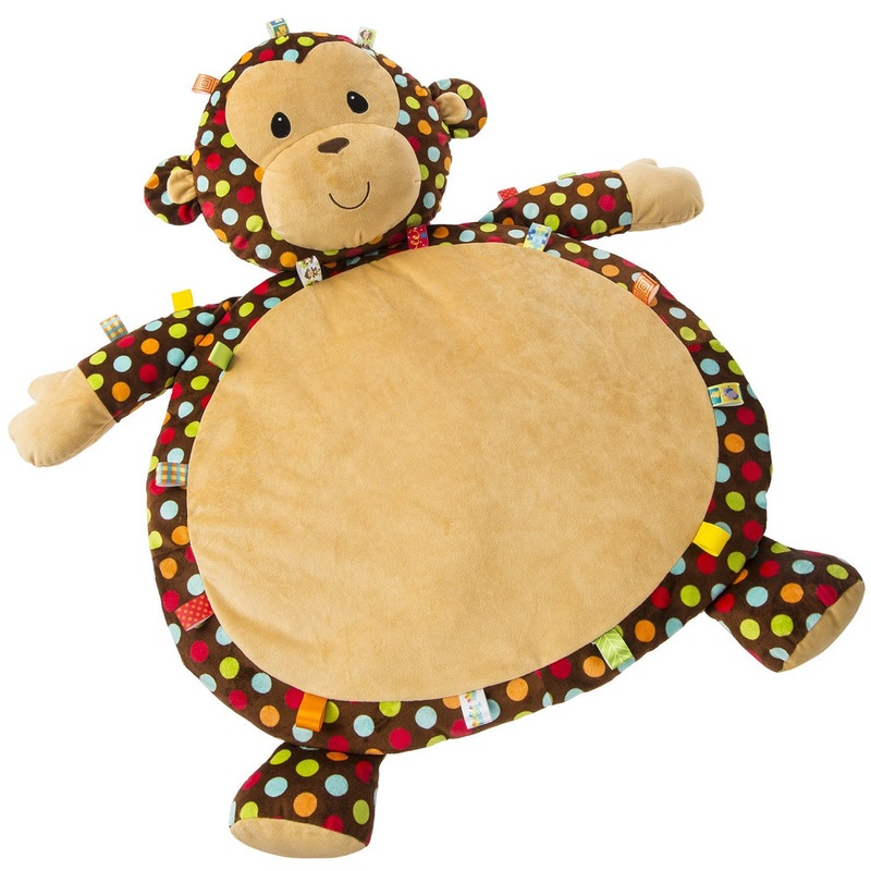 Taggies Dazzle Dots Monkey Baby Mat