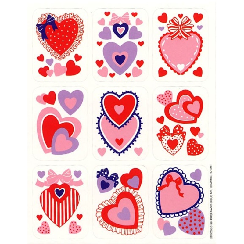 Valentine Giant Stickers