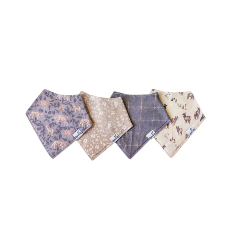 Bandana Bib Set (4 Pack) – Timber