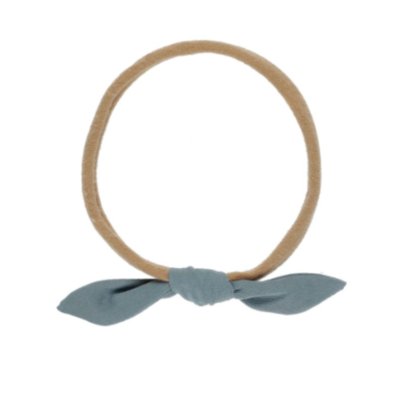 Rylee + Cru Little Knot Headband – Ocean