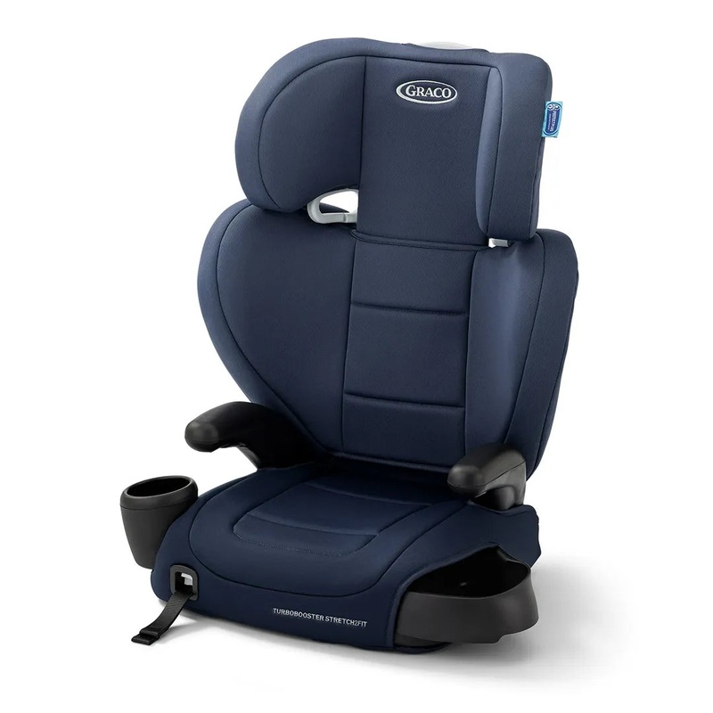 TurboBooster Stretch2Fit Booster Car Seat – Mariner (Floor Model)