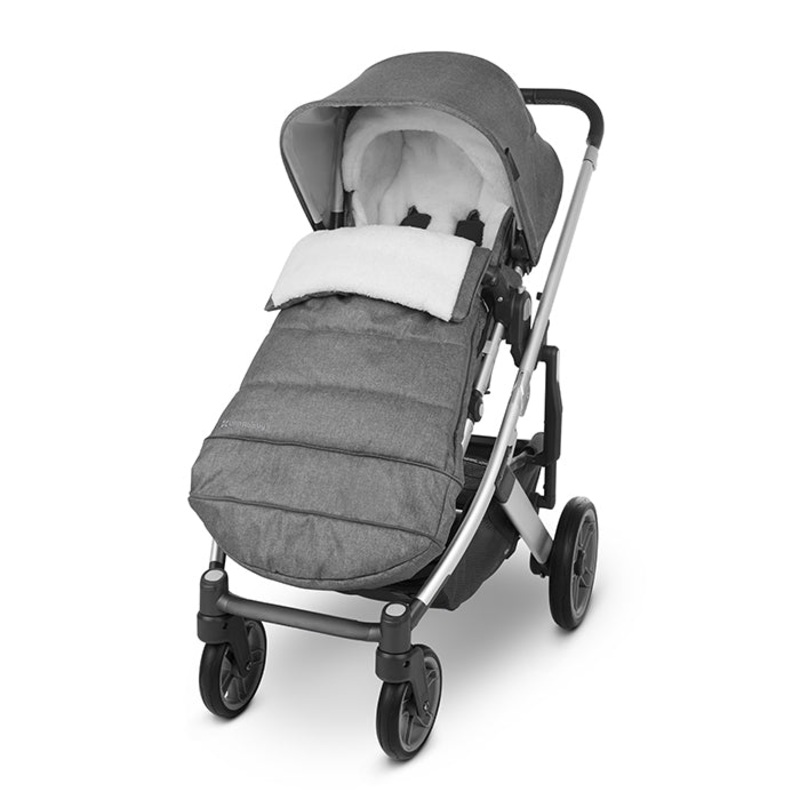 UPPAbaby Cozy Ganoosh Footmuff – Jordan/Greyson – Charcoal Melange