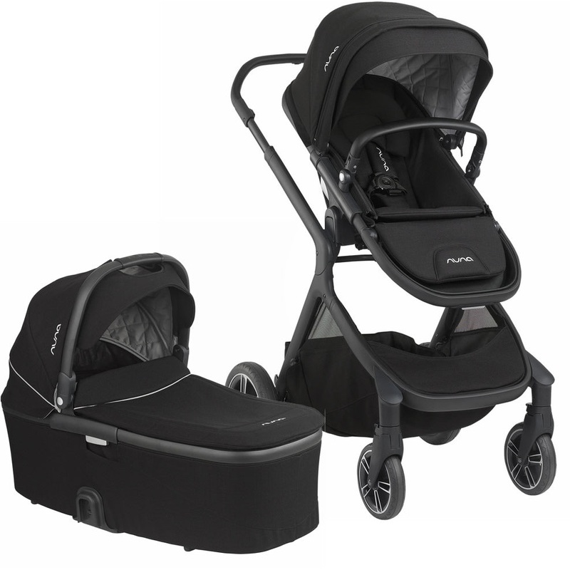 Nuna Demi Grow Stroller & Bassinet – Caviar