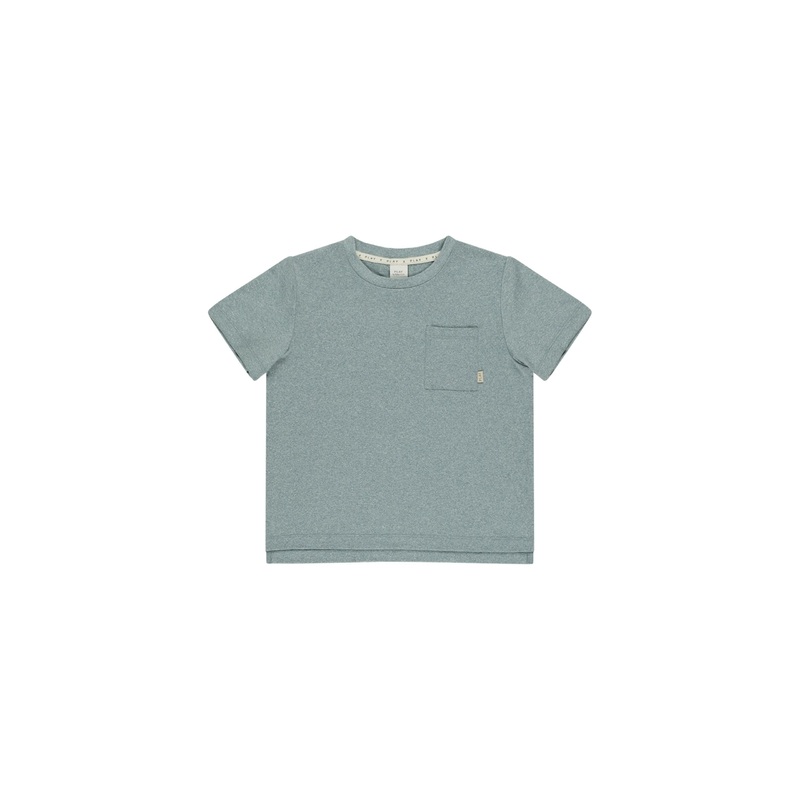 Play x Play Cove Essential Pocket Tee – Heather Ocean