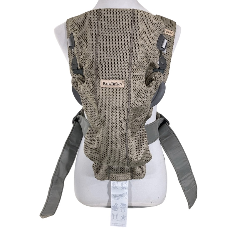 BabyBjorn Baby Carrier Mini, Gray Beige 3D Mesh