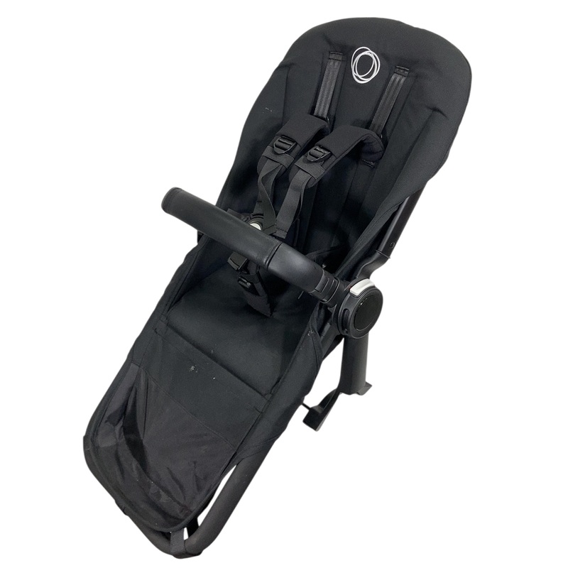 Bugaboo Donkey 5 Duo Extension Set, 2023, Black, Midnight Black, None, without Canopy