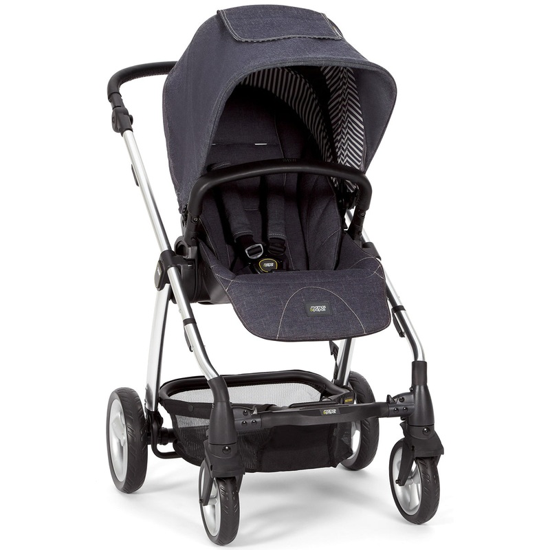 Mamas & Papas Sola 2 MTX Stroller Chrome – Denim