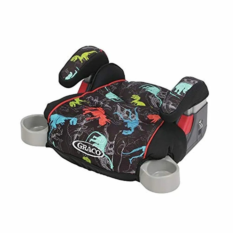 TurboBooster Backless Booster Car Seat – Dinorama (See Description)