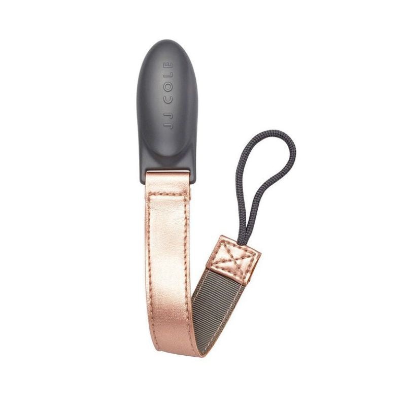 Vegan Leather Pacifier Clip – Rosegold