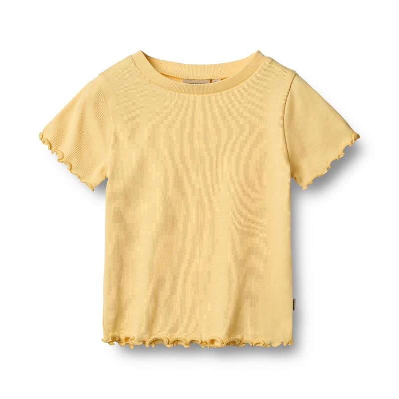 Wheat Alicia Rib T-Shirt – Golden Yellow