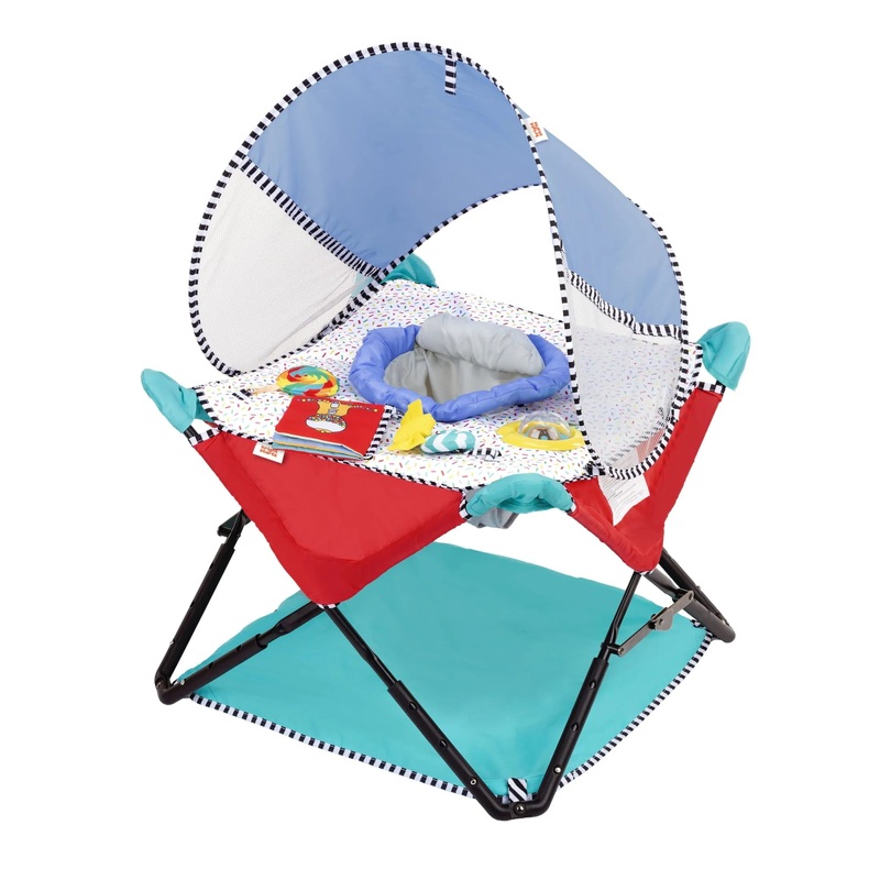 Bright Starts Pop ‘N Jump Portable Activity Jumper, Sweet Treats (See Description)