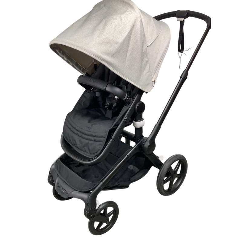 Bugaboo Fox 5 Stroller, Black, 2023, Misty White – Midnight Black