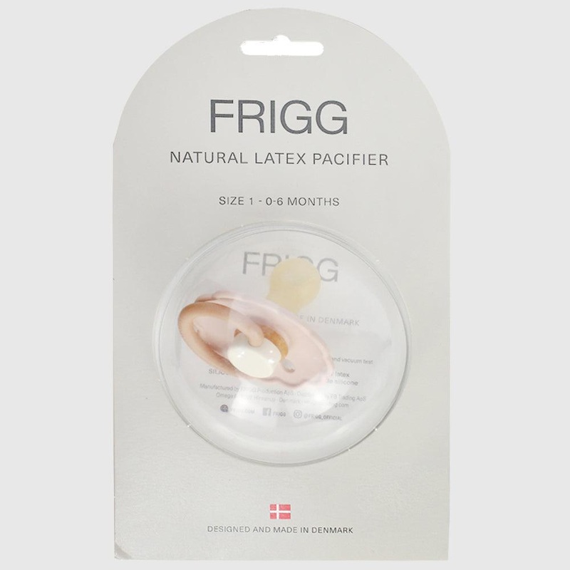 Frigg Natural Latex Pacifier 0-6 Months