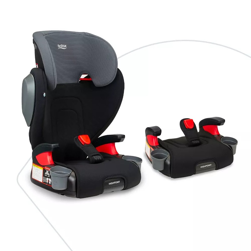 Highpoint 2-Stage Booster Car Seat – Black Ombre