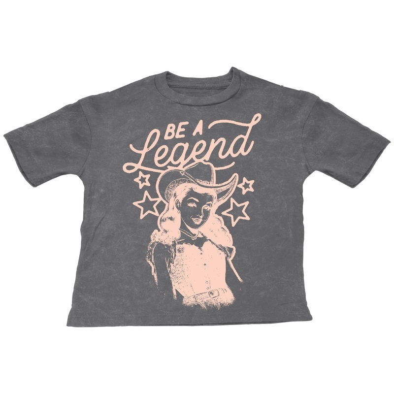 Legend Short Sleeve Super Tee – Mineral Black