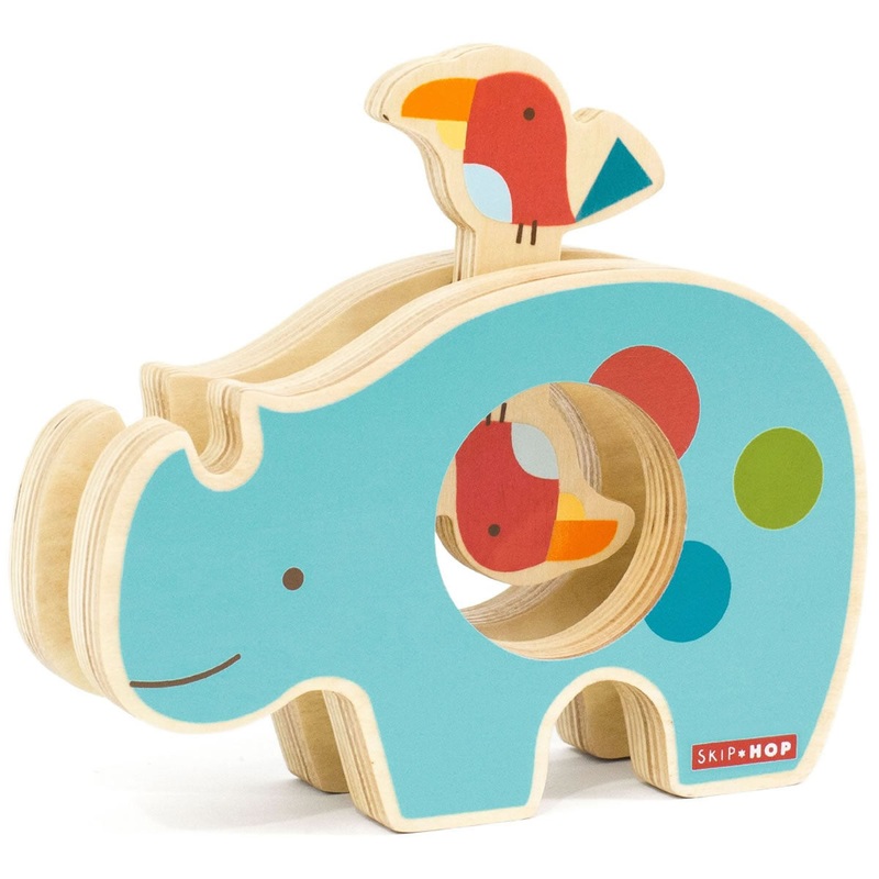 Skip Hop Giraffe Safari Spin & Play Rhino