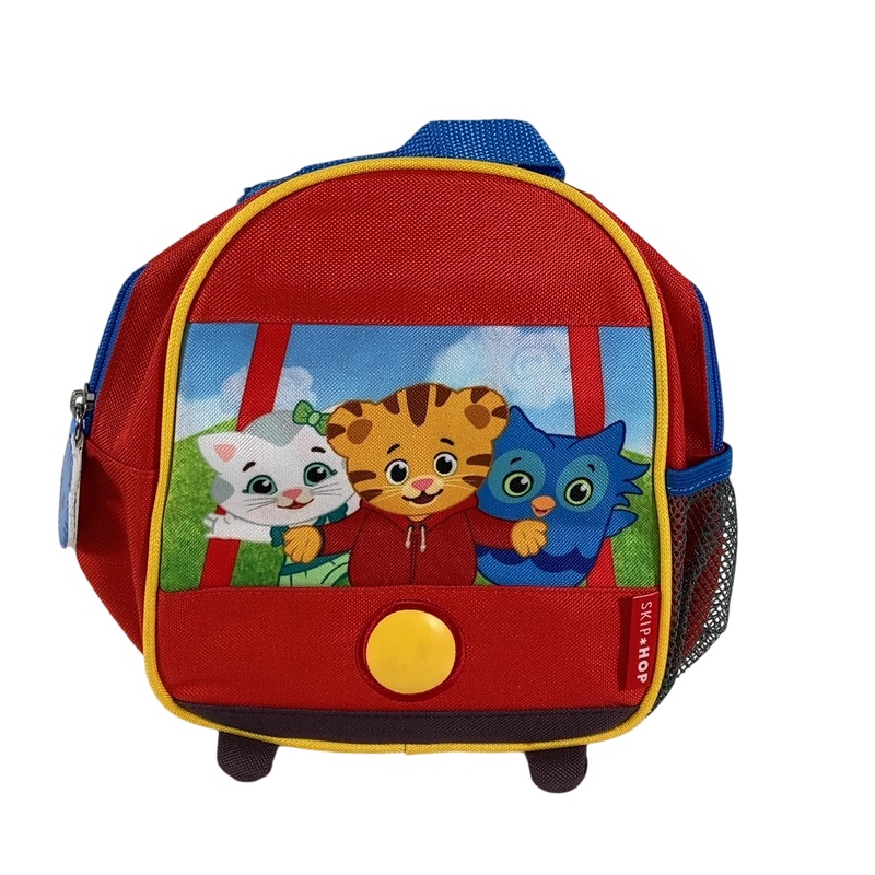 Skip Hop Zoo Mini Toddler Backpack, Daniel Tiger Trolley Friends