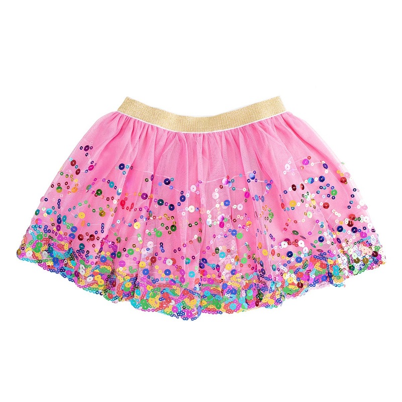 Sweet Wink Raspberry Confetti Tutu – Dress Up Skirt – Kids Tutu