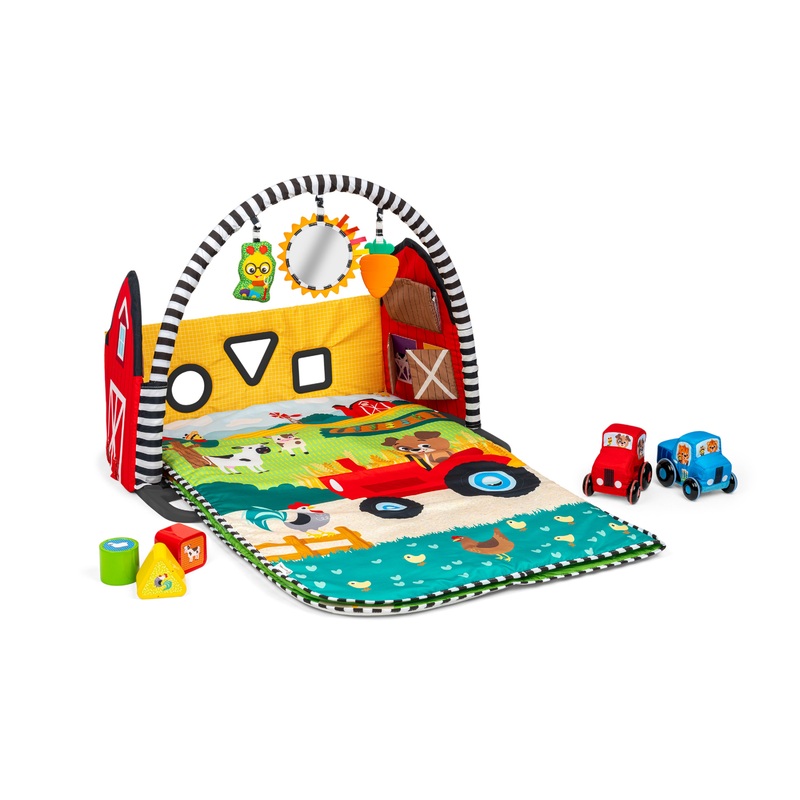 Baby Einstein Farm Explorers Busy Barnyard Grow With Me Activity Gym