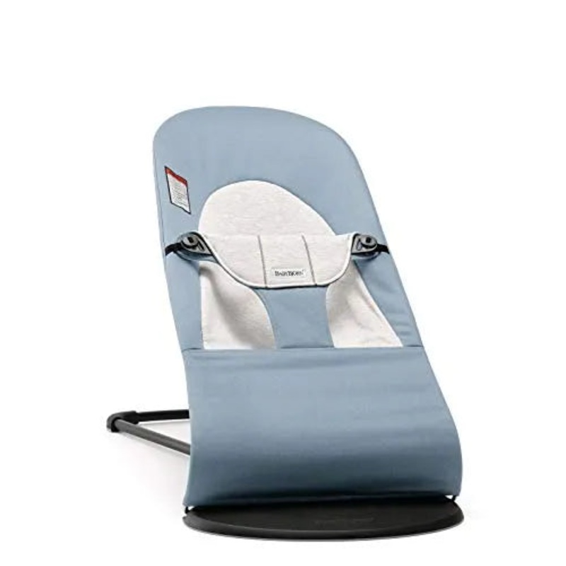 Bouncer Balance Soft Cotton/Jersey – Blue/Gray