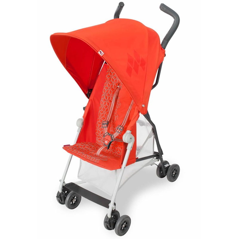 Maclaren 2018 / 2019 Mark II Recline Umbrella Lightweight Umbrella Stroller – Spicy Orange