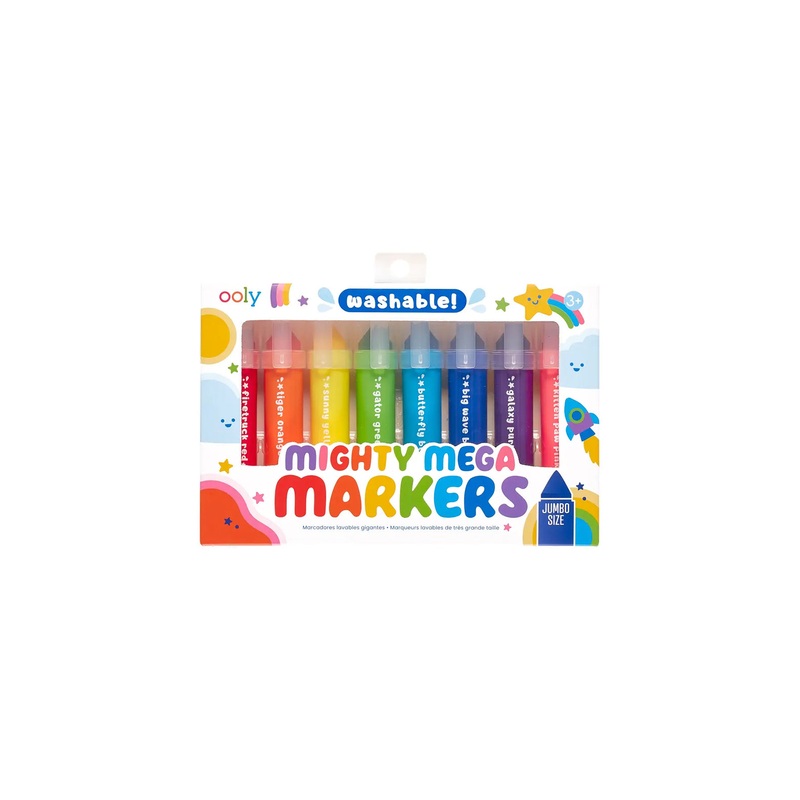 Ooly Mighty Mega Markers – Set Of 8