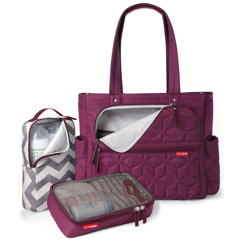 Skip Hop Forma Pack & Go Tote Diaper Bag – Berry
