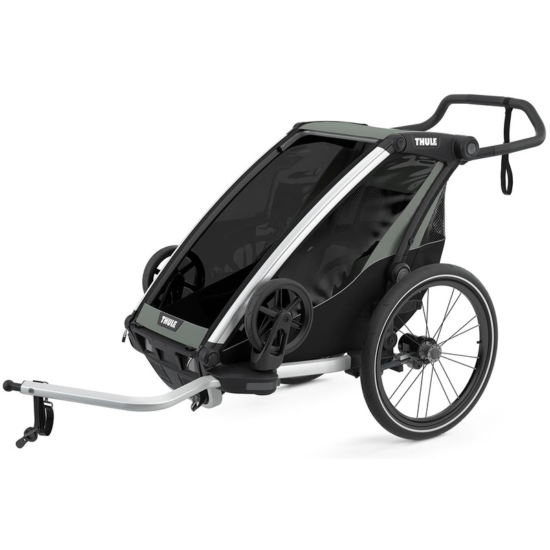 Thule OPEN BOX Chariot Lite 1 Single Multisport Trailer + Stroller – Agave