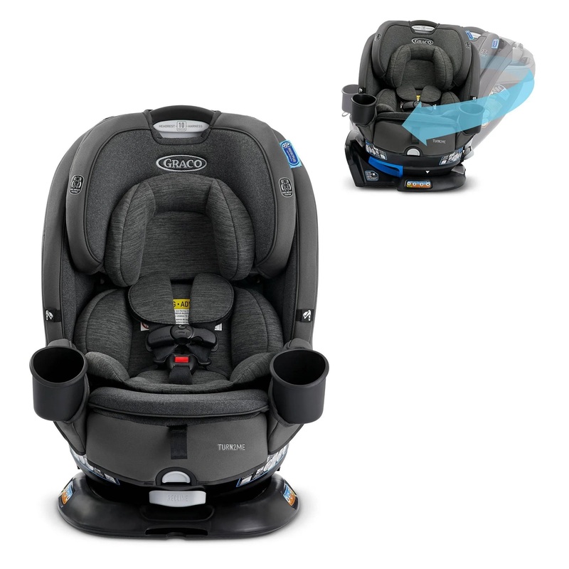 Turn2Me Rotating Convertible Car Seat – Manchester (See Description)
