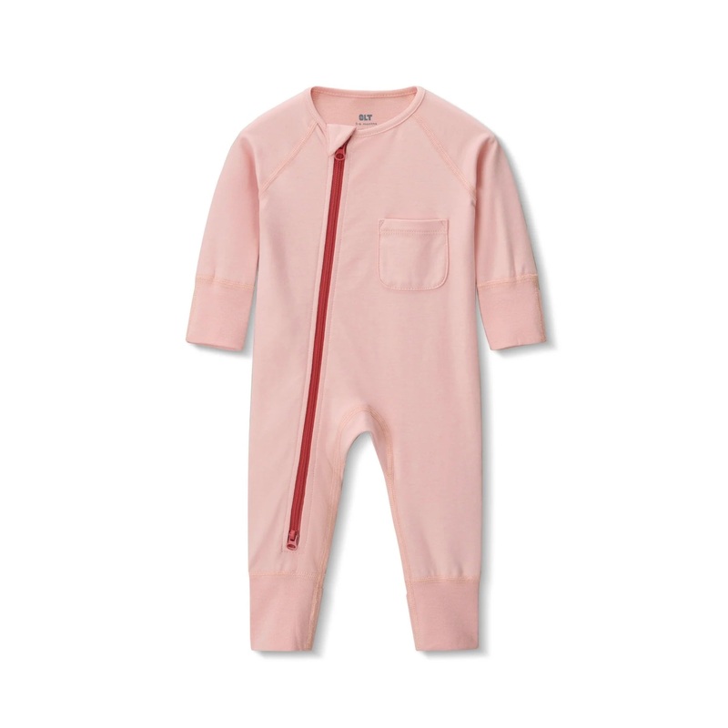 Zip Romper – Cotton Candy