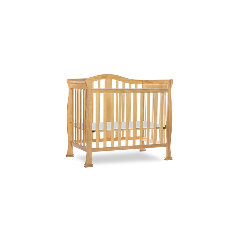 Addison 4-in-1 Convertible Mini Crib in Natural