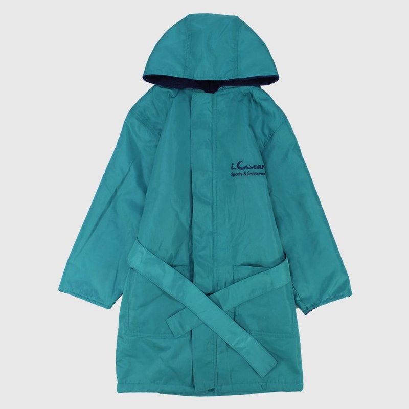 Blue Waterproof Swim Robe