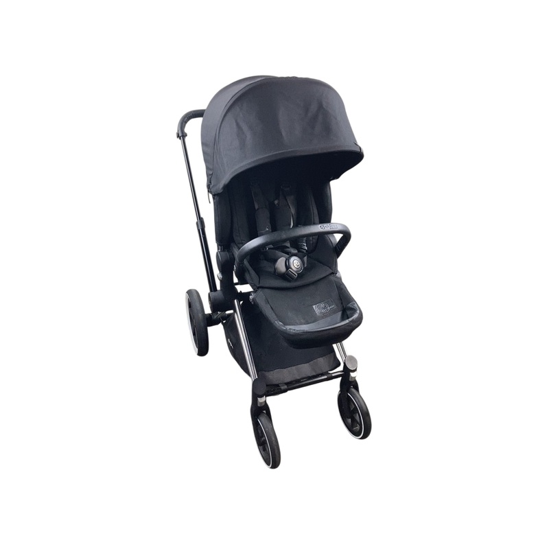 Cybex PRIAM Stroller, 2018, Chrome With Black Details, Stardust Black