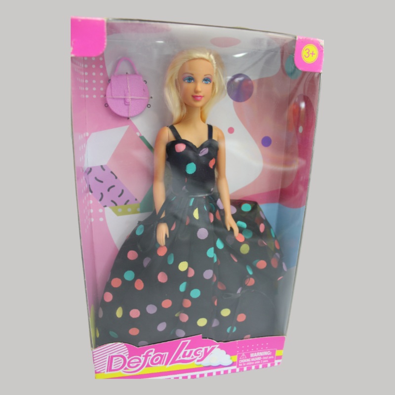Defa Lucy Doll – Black Polka Dots Dress