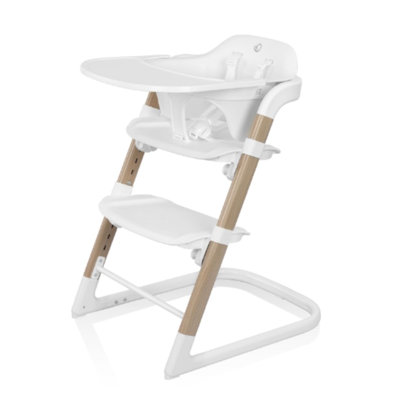 Evenflo RightSeat Multistage High Chair, Sea Salt White