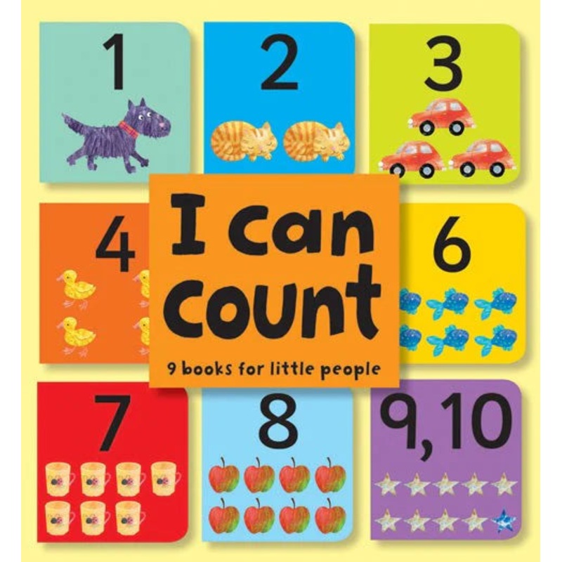 I Can Count: 9 Books For Little People