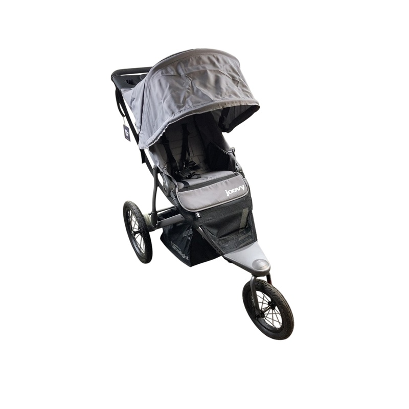 Joovy Zoom 360 Ultralight Jogging Stroller, 2022, Charcoal