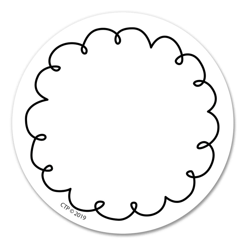 Loop-de-Loop 3″ Designer Cut-Outs