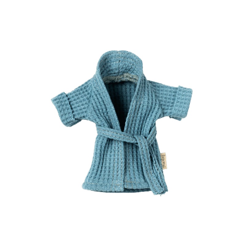 Maileg Bathrobe Dad/Mum – Dusty Blue