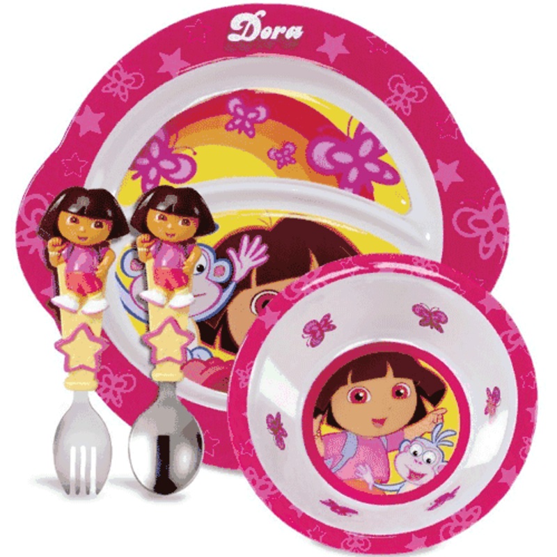 Munchkin Dora The Explorer Toddler Dining Set