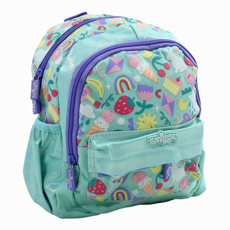 Smiggle Ice Cream Teeny Tiny Backpack  12 Inch
