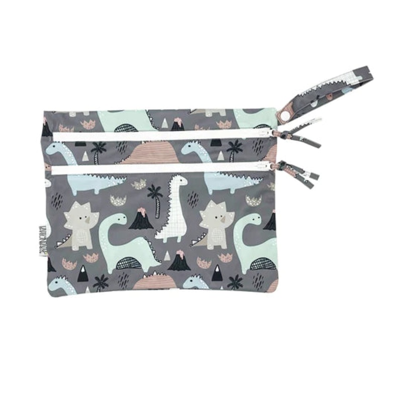 Bapron- Dinosaur Drawing – Waterproof Wet Bag