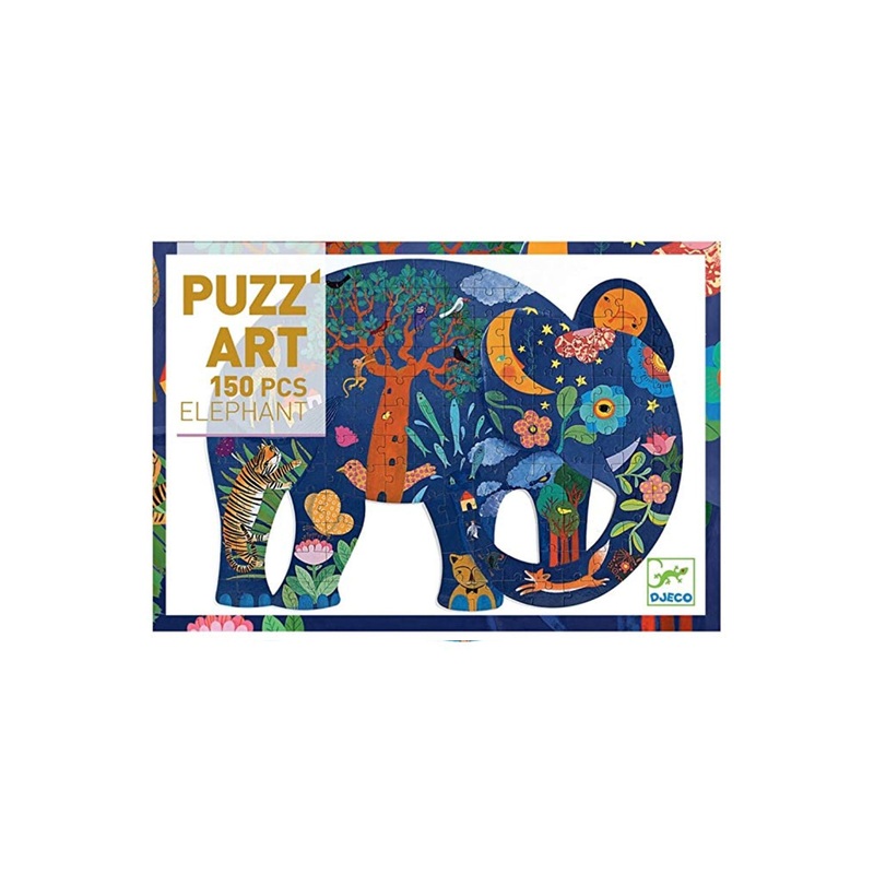 Djeco Elephant 150 Piece Art Puzzle